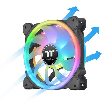 EAN 4713227534239 - Thermaltake SWAFAN 14 RGB Carcasa del ordenador Ventilador 14 cm Negro 3 pieza(s) imagen 2