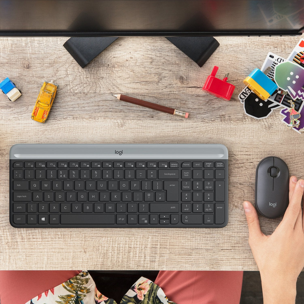 Slim Wrls Keyboard Mouse Combo
