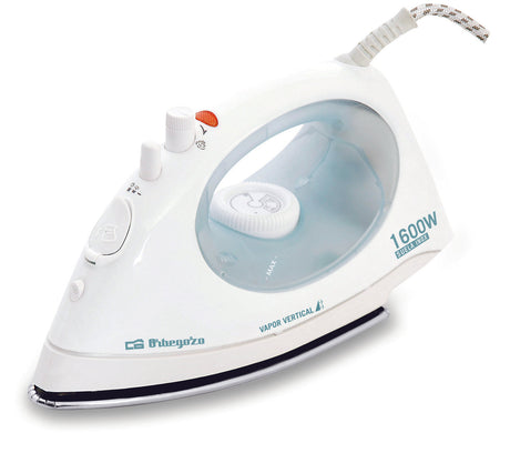 EAN 8436044521737 - Orbegozo SV 1600 Plancha vapor-seco Suela de acero inoxidable 1600 W Blanco imagen 1