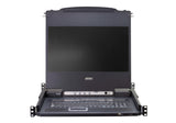 16 Port 17" Lcd Kvmp Switch Usb Port Integrated