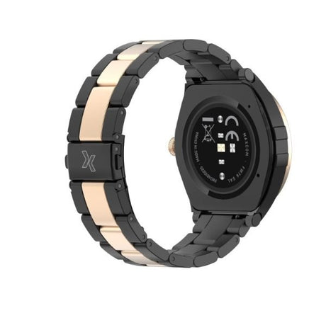 EAN 5908235979168 - MaxCom FW76 Gal 3,02 cm (1.19") AMOLED 42 mm Digital 390 x 390 Pixeles Pantalla táctil Oro, Negro imagen 5