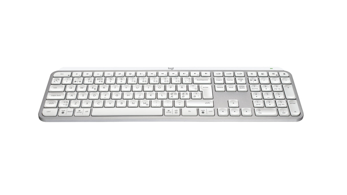 Mx Keys S Wireless Keyboard, Pale Grey