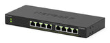 Netgear Gs308lp, Switch Negro, Switch Poe+ Con 8 Puertos Gs308lp-100eus