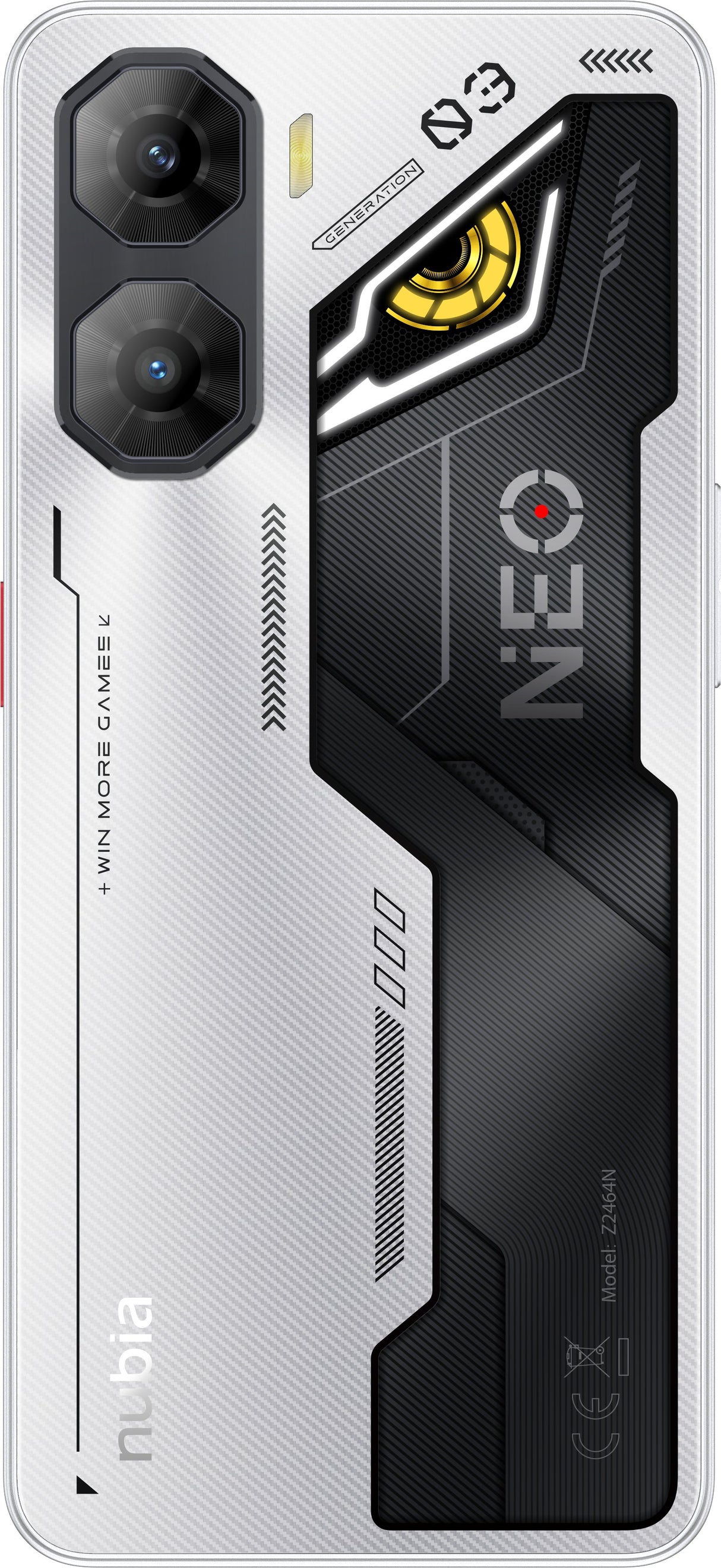 EAN 6902176137105 - ZTE Nubia Neo 3 5G 17,3 cm (6.8") Ranura híbrida Dual SIM USB Tipo C 8 GB 256 GB 6000 mAh Plata imagen 6