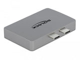 Delock Dual Hdmi Adapter Mit 4k 60 Hz Und Pd 3.0 Für Macbook
