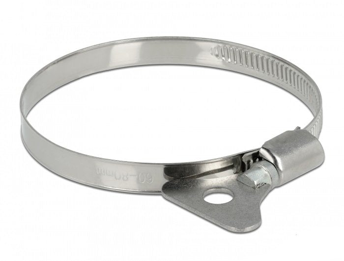 Schlauchschelle Mit Flügelmutter 60 - 80 Mm 10 Stück Metall