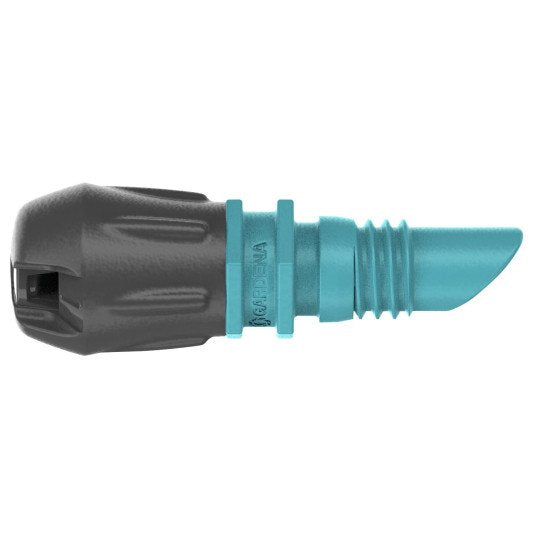 Boquilla De Tira Final Micro-Drip-System Gardena , 5 Piezas (Negro/Turquesa, Modelo 2023) 13318-20