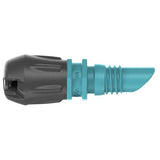 Boquilla De Tira Final Micro-Drip-System Gardena , 5 Piezas (Negro/Turquesa, Modelo 2023) 13318-20
