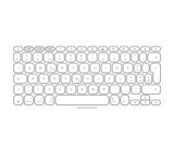EAN 5099206125919 - Logitech 920-012965 teclado para móvil QWERTZ Alemán Bluetooth Blanco imagen 3