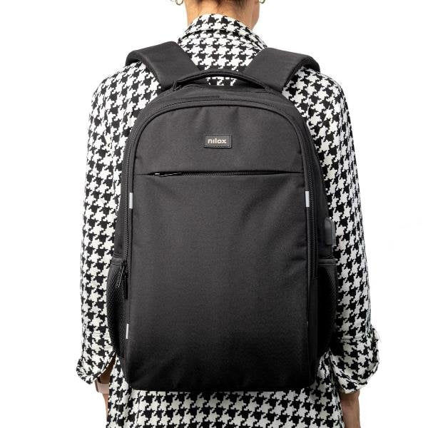 Nilox Mochila 15 6 Style Negro