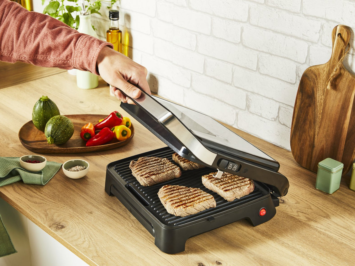 Tefal Inicio Classic Inox Gc271d10 Parrilla Eléctrica De Contacto