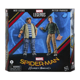 Set 2 Figuras Peter Parker Y Ned Leeds Spiderman Homecoming Marvel Legends 15cm