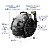 Aspirador Bissell Spotclean Pet Pro Plus, Negro