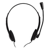 EAN 4052792061512 - LogiLink HS0052 auricular y casco Auriculares Alámbrico Diadema Oficina/Centro de llamadas Negro imagen 2