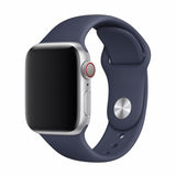 Band For Apple Watch 4 Series 44mm Delux Sport Midnight Blue