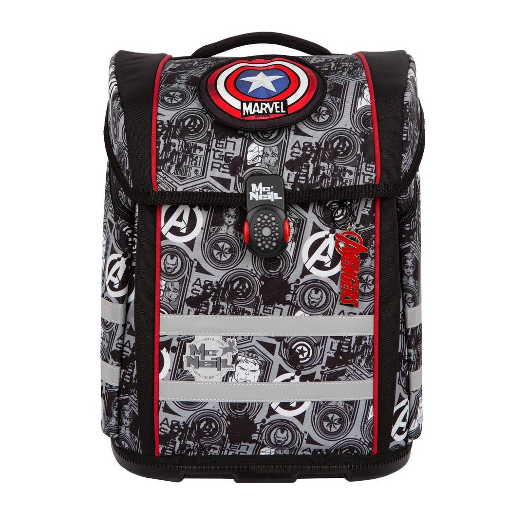 Mcneill Juego De Mochila Escolar Perfecto 5tlg. Marvel-Avengers