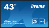 Television Iiyama Lh4341uhs-B2 (43") Negro Brillante