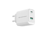 Cargador De Pared Quick Charge 3.0 Pd  Pps 1 Puerto Usb-C 1 Puerto Usb-A Conceptronic Althea 45w