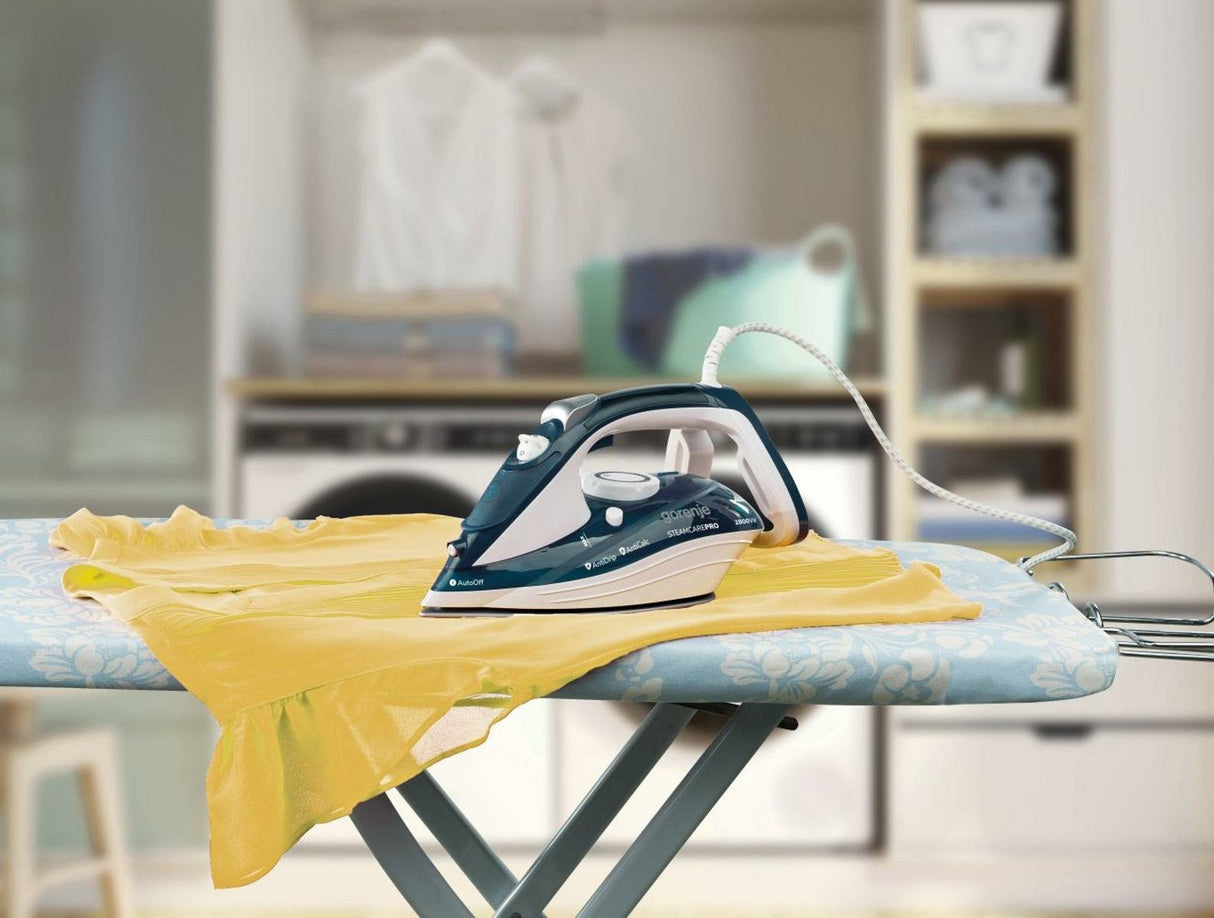 Plancha Gorenje Sih2800tqc   A Vapor Suela De Cerámica 2800 W Azul