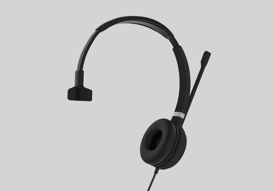 Uh36 Mono Headset Wired  Head-Band Office/Call Center