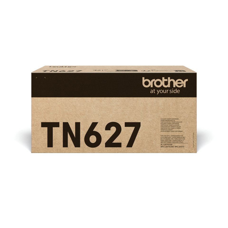 EAN 4977766843638 - Brother TN-627BK cartucho de tóner 1 pieza(s) Original Negro imagen 4