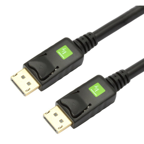 EAN 8051128100143 - Techly Audio/Video DisplayPort M/M 0.5m Black ICOC DSP-A-005 0,5 m Negro imagen 1
