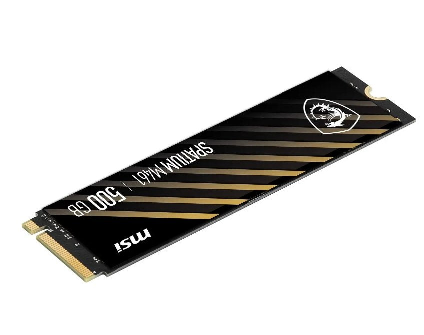 Ssd Msi Spatium M461  500 Gb M.2 Pci Express 4.0 Nvme Yes Write Speed 1700 Mb/S Read Speed 4700 Mb/S Mtbf 1500000 H 110xtbw Rating Box S78-440k260-P83