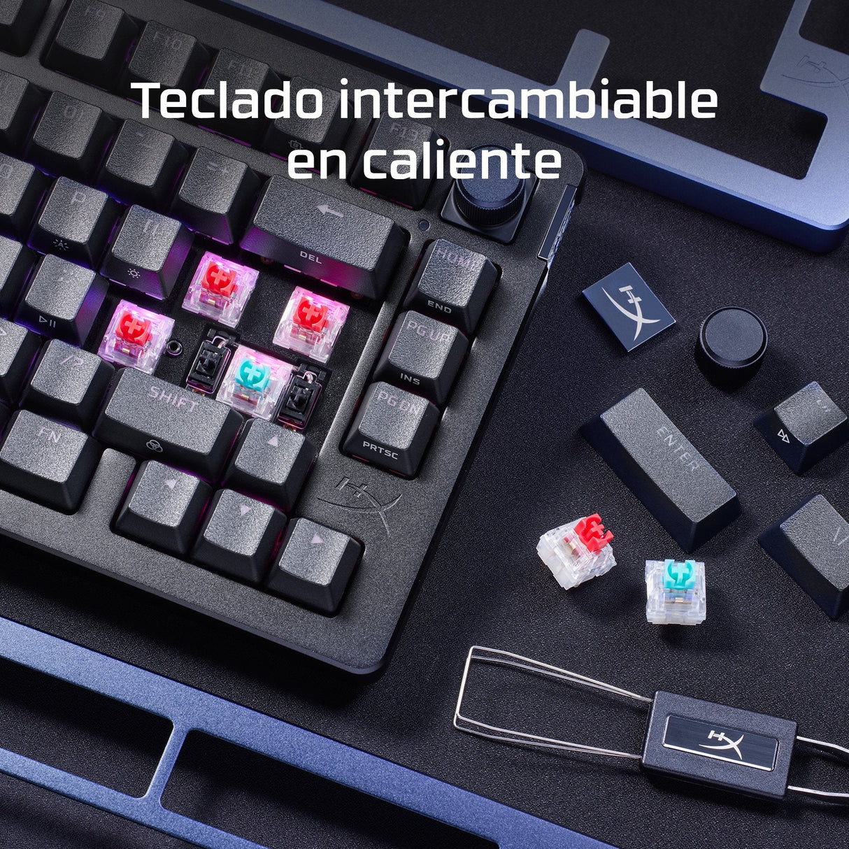 Hp Hyperx  Alloy Rise 75 - Gaming Keyboards - 7g7a4aa#Abe