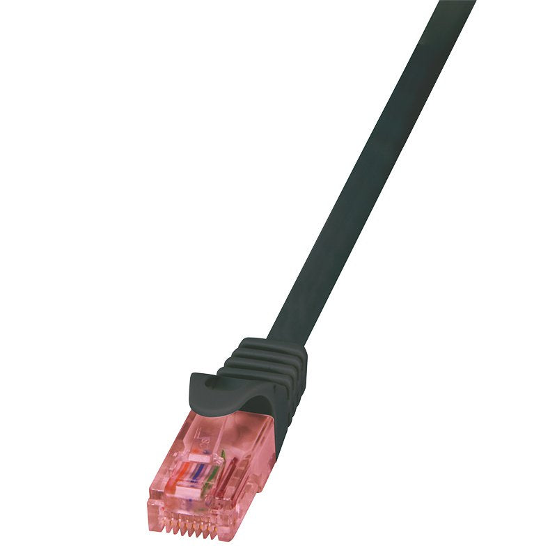 Cable Logilink Patch Cat6 Rj45torj45 U/Utp Bc1,50m Black, Lszh, Awg 24/7, Primeline