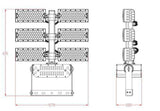 Synergy 21 Led Objekt/Madion Mrahler 720w Ip66 Cw