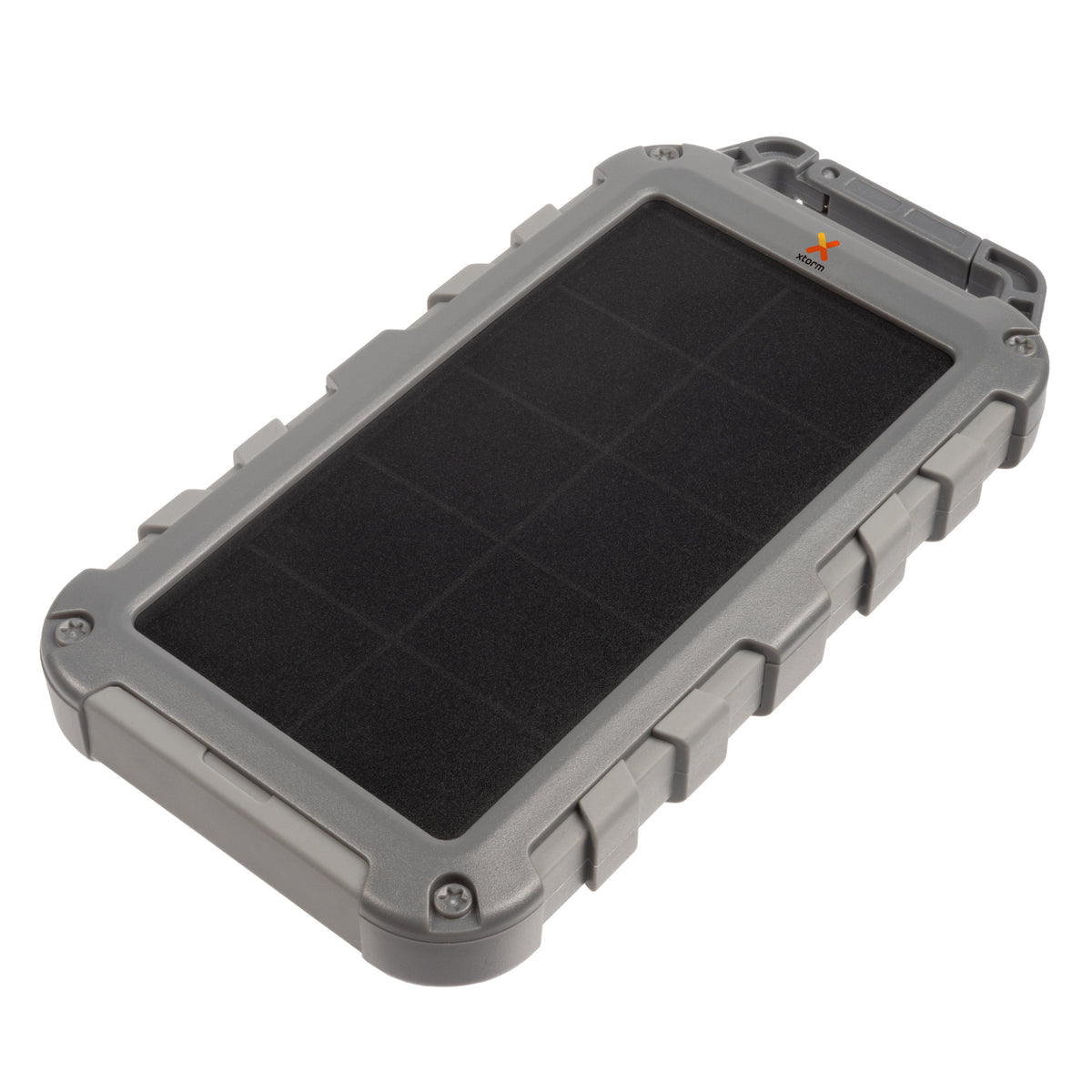 Powerbank Solar 10000mah Xtorm Fs405 Gris Oscuro Y Azul