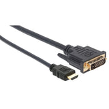 Cable Techly 1.8m Hdmi - Dvi-D M/M 1,8 M Negro
