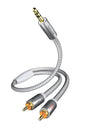 EAN 4001985507900 - Inakustik 00410005 cable de audio 5 m 3,5mm 2 x RCA Blanco imagen 1