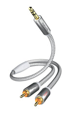 In-Akustik Premium Audio Cable 3,5 Mm Jack Plug - Cinch 5,0 M