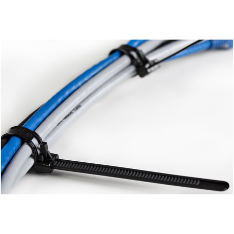 EAN 65030890465 - StarTech.com CBMZTRB8BK presilla Brida reutilizable Nylon, Plástico Negro 100 pieza(s) imagen 3