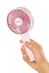 86624 Handventilator Breezy Ii Pink 4w 5 Geschwindigkeitsstufen Ø10cm