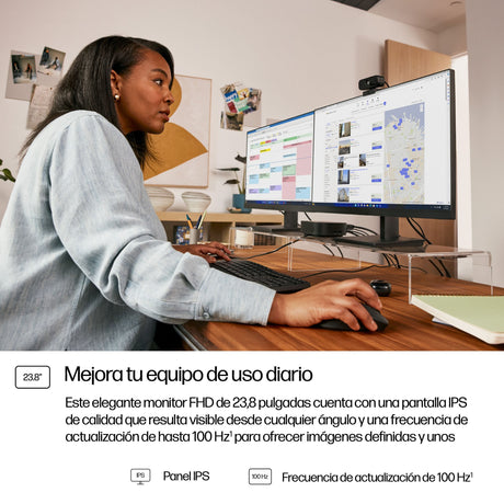 EAN 5715063760796 - HP Series 3 Pro 23.8 inch FHD Monitor - 324pf pantalla para PC 60,5 cm (23.8") 1920 x 1080 Pixeles Full H imagen 5