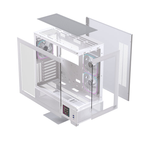 EAN 6977277360028 - Einarex EXCS-PR-51DR-W carcasa de ordenador Midi Tower Blanco imagen 9