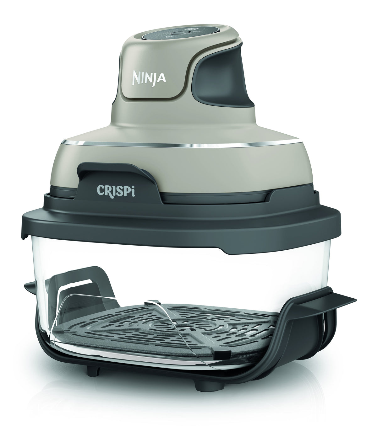 EAN 0622356317610 - Ninja CRISPi Sencillo 4,5 L 1700 W Freidora de aire caliente Gris, Color piedra, Transparente imagen 1