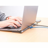 Manhattan 130578 Base Para Portátil Y Replicador De Puertos Alámbrico Usb 3.2 Gen 1 (3.1 Gen 1) Type-C Aluminio