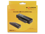 EAN 4043619624867 - DeLOCK 62486 cambiador de género para cable USB3.0 SATA III Negro imagen 2