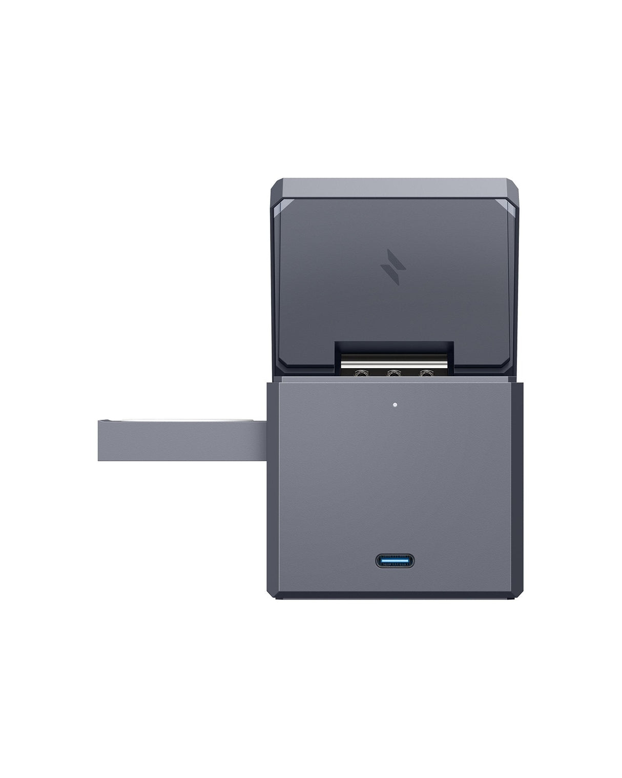 Cargador Anker 3 En 1 Con Magsafe Cubo Gris