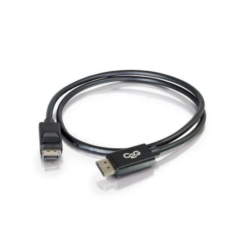 C2g 10ft 8k Displayport Cable With Latches M/M Cable Displayport Displayport (M) A Displayport (M) 3.05 M Trabado Negro