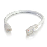 C2g Cable De Conexión De Red De 5 M Cat6 Sin Blindaje Y Con Funda (Utp), Color Blanco