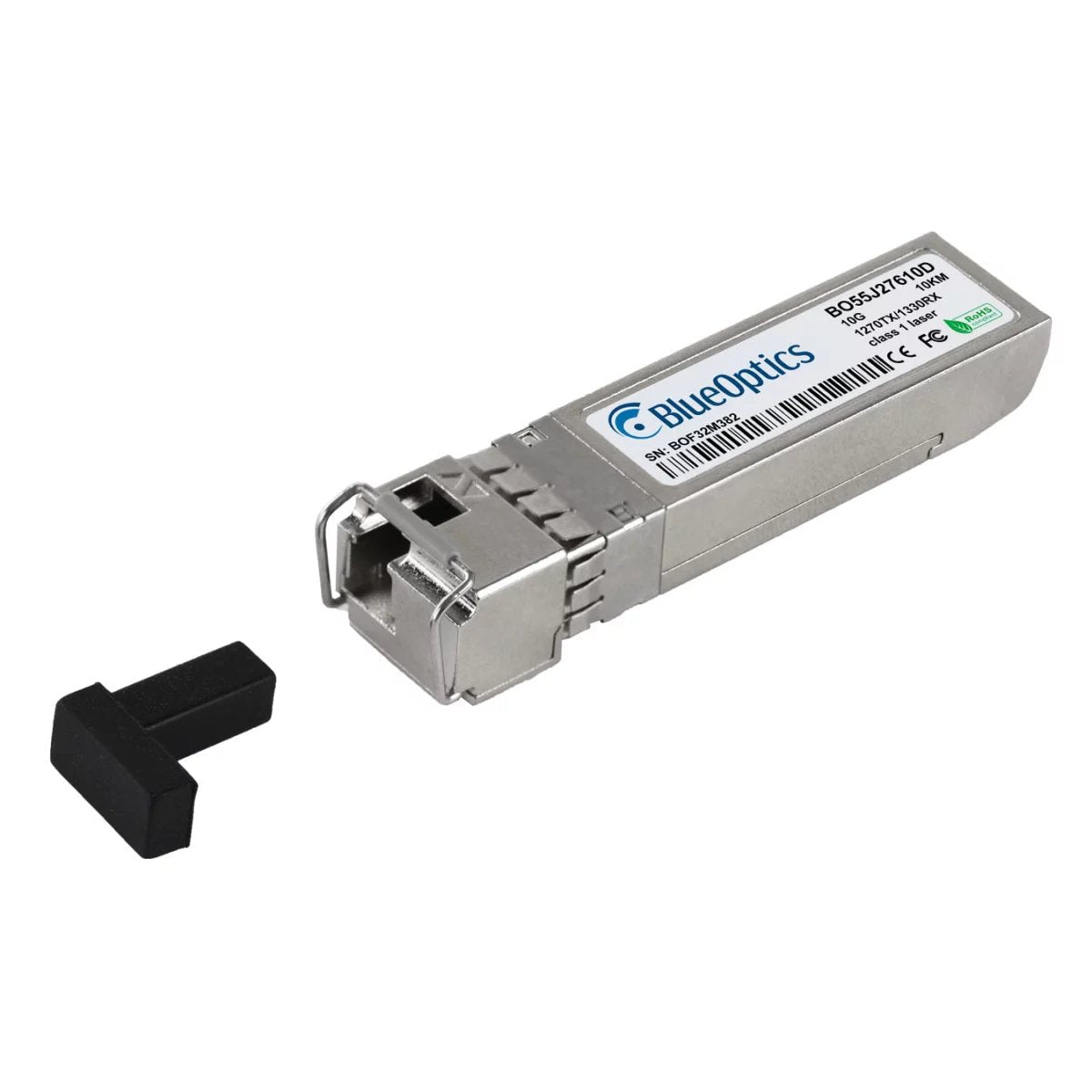 Blueoptics Allnet All4763 Blueoptics Bo55j27610d Sfp+ Bidi Transceiver, Lc-Simplex, 10gbase-Bx-U, Singlemode Fiber, Tx1270nm/Rx1330nm, 10km