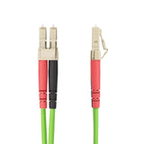 Startech.Com Cable De Fibra Óptica Lc A Lc [Upc] Om5 Multimodo 15m - Dúplex 50/125?M Lommf Tipo Cremallera Vcsel 40g/100g - No Sensible A Los Dobleces - Low Insertion Loss - Lszh