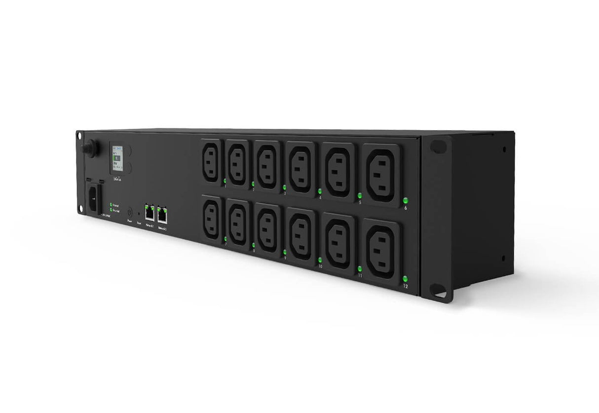 Pdu 2u  Regleta Alimentaci N Inteligente  Gesti N Cloud  Programaci N  Consumos  Protecci N Sobretensiones  Alertas  12 Salidas C13