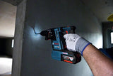Taladro Percutor Inalámbrico Bosch Professional Gbh 18v-26 F Professional, 18 Voltios Azul/Negro, 2 Baterías Procore18v 5,5 Ah, L-Boxx 061191000f