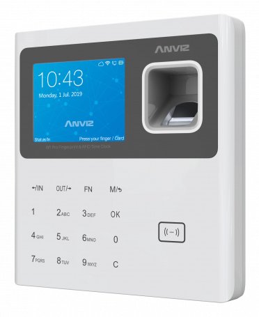 Anviz W1 Pro Lector Inteligente De Control De Acceso Blanco