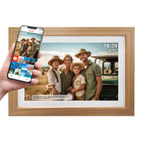 EAN 5706751066139 - Denver PFF-1042LWMK2 marco fotográfico digital Madera 25,6 cm (10.1") Pantalla táctil Wifi imagen 8